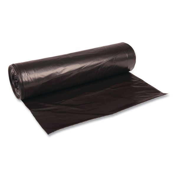 Boardwalk 56 gal Trash Bags, 36 in x 43 in, Super Extra Heavy-Duty, 1.6 Mil, Black, 100 PK BWK 522